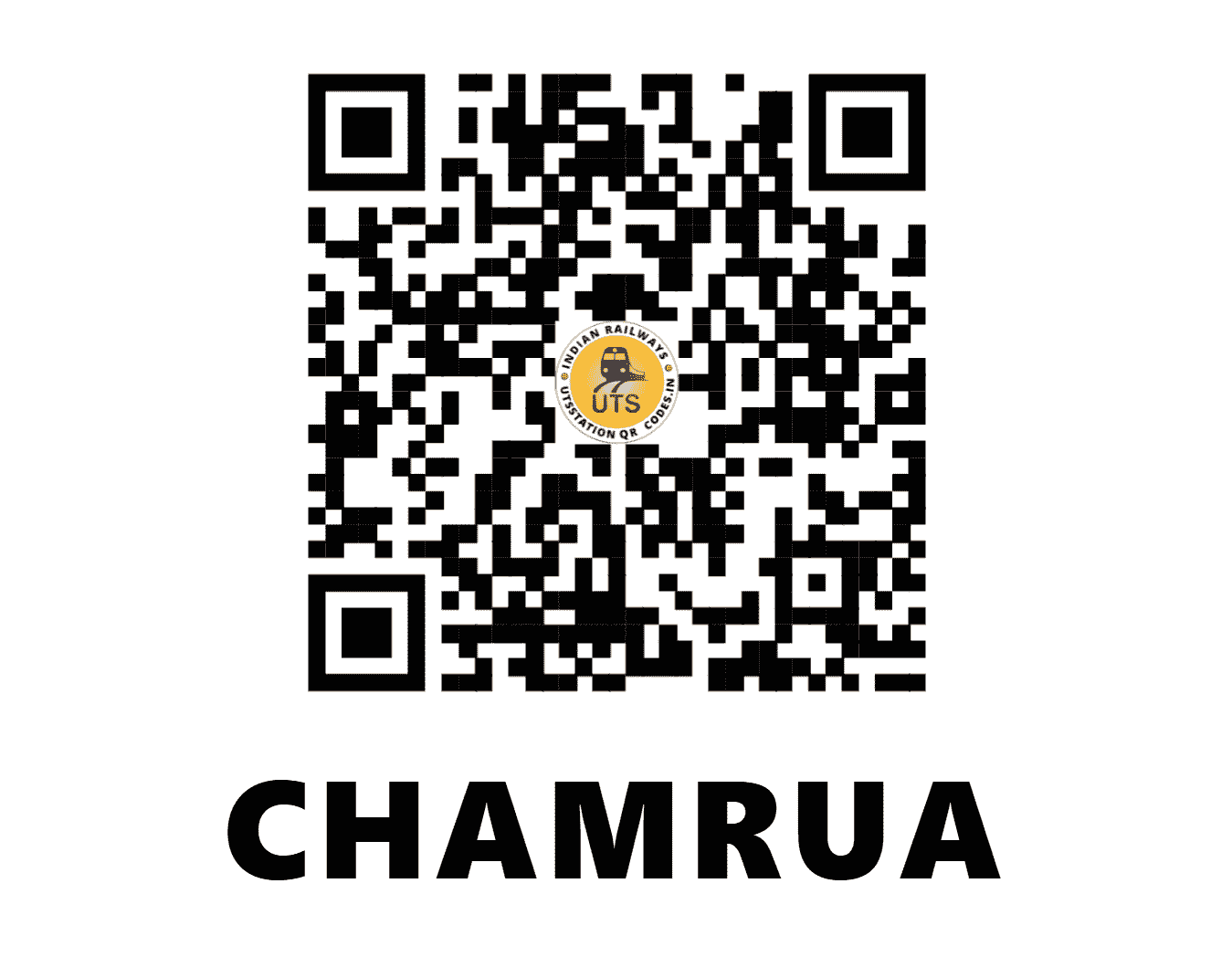 UTS QR Code for CHAMRUA - CHRU (NE - UTTAR PRADESH)